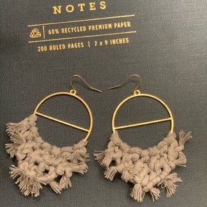 Handmade Macrame Earrings
